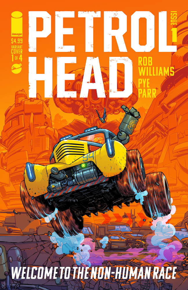 週刊Robi Petrol Head Issue 1 Signed by Rob Williams and Pye Parr